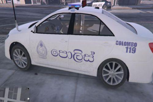 Sri Lanka Police Car Mod